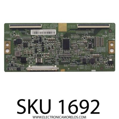 T-CON PARA TV SONY / NUMERO DE PARTE 44-9771973B / 47-6021587 / HV550QUBF1K / PANEL YSCM055CCO11 / DISPLAY HV550QUB-F1K / MODELO KD-55X80CK / KD55X80CK	